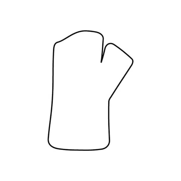 Fabrication Enterprises Orfit Orfilight Precut Rheumatoid Arthritis Resting Splint, 1/8" Mini Perforated, Medium 24-5676-1 - main